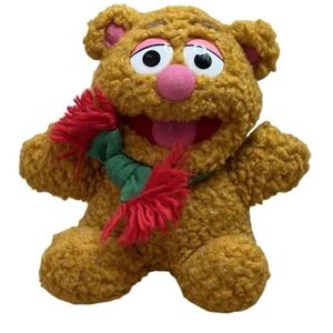Vintage‎ 1987 Muppet Baby Fozzie Teddy Bear Stuffed Animal Plush Jim Henson